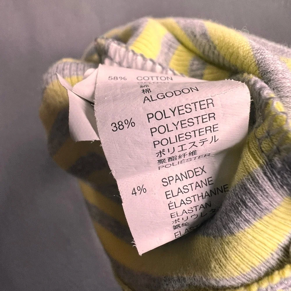 Gap Kids Tank Top Yellow‎ And Gray Little Girls Size Medium With Lace